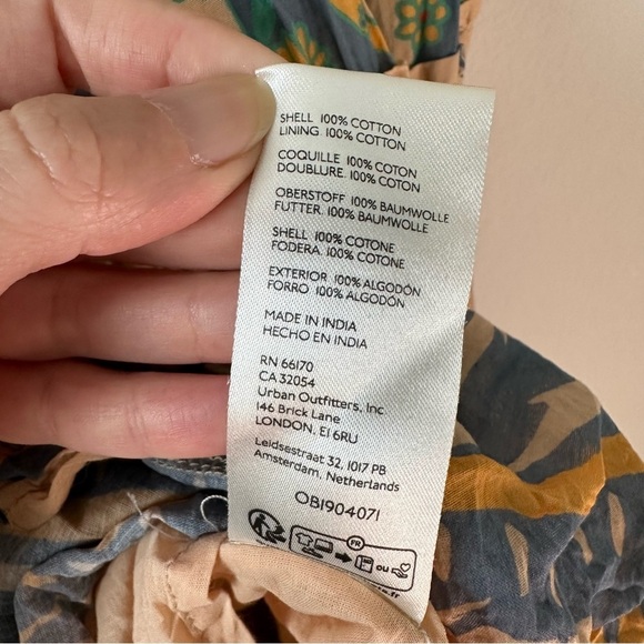 FREE PEOPLE Super Thrills Convertible
Maxi Skirt in Blue Sky Combo SZ L - Picture 7 of 8